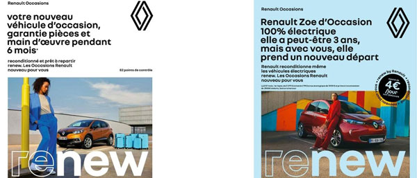 publicité presse renault